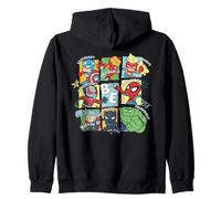 Marvel Super Heroes Be Amazing Incredible Fearless Mighty Sweat à Capuche