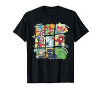 Marvel Super Heroes Be Amazing Incredible Fearless Mighty T-Shirt