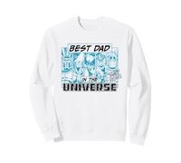 Marvel Super Heroes Best Dad in The Universe Father's Day Sweatshirt