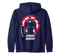 Marvel Super Heroes Captain America Avengers Assemble! Quote Sweat à Capuche