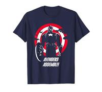 Marvel Super Heroes Captain America Avengers Assemble! Quote T-Shirt