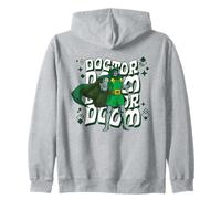 Marvel Super Heroes Doctor Doom Villain Groovy Wavy Name Sweat à Capuche