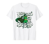 Marvel Super Heroes Doctor Doom Villain Groovy Wavy Name T-Shirt