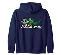 Marvel Super Heroes Doctor Doom Villains Graffiti Tag Style Sweat à Capuche