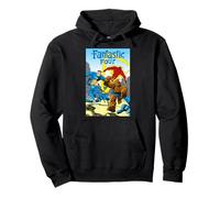 Marvel Super Heroes Fantastic Four Retro Vintage Comic Cover Sweat à Capuche
