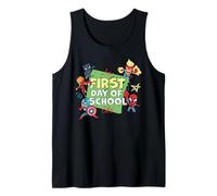 Marvel Super Heroes First Day of School Back to School Débardeur