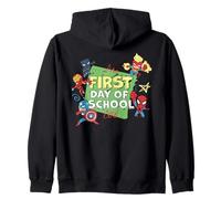 Marvel Super Heroes First Day of School Back to School Sweat à Capuche