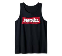 Marvel Super Heroes Graffiti Tag Style Marvel Logo Official Débardeur