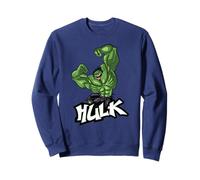 Marvel Super Heroes Hulk Avengers Graffiti Tag Style Sweatshirt