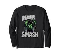 Marvel Super Heroes Hulk Smash Avengers Quote Manche Longue