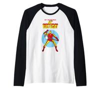 Marvel Super Heroes Iron Man My Invincible 40th Birthday Manche Raglan