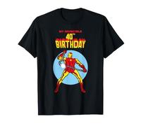 Marvel Super Heroes Iron Man My Invincible 40th Birthday T-Shirt