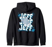 Marvel Super Heroes Jeff The Land Shark Groovy Wavy Name Sweat à Capuche