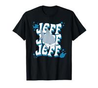 Marvel Super Heroes Jeff The Land Shark Groovy Wavy Name T-Shirt