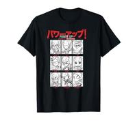 Marvel Super Heroes Power Up SD Heroes Chibi Japan Manga T-Shirt