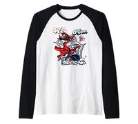 Marvel Super Heroes Spider-Man & Friends Graffiti Tag Style Manche Raglan