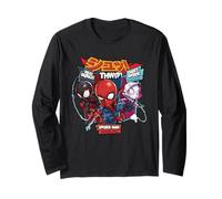 Marvel Super Heroes Spider-Man Trio SD Heroes Kawaii Japan Manche Longue