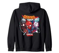 Marvel Super Heroes Spider-Man Trio SD Heroes Kawaii Japan Sweat à Capuche