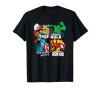 Marvel Super Heroes Squares T-Shirt