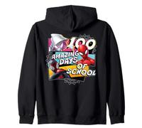 Marvel Super Heroes Team Spidey 100 Days of School 100th Day Sweat à Capuche