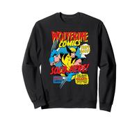 Marvel Super Heroes Wolverine Comics Sold Here Retro Vintage Sweatshirt