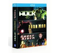 Marvel Super Héros : Iron Man, Ghost Rider, L'Incroyable Hulk – Blu-ray – Coffret