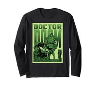 Marvel Super Villains Doctor Doom Gargoyle Vintage Comic Art Manche Longue
