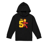 Marvel - Sweat à capuche 5ème anniversaire motif Iron Man - Enfant (TV22966)