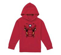 Marvel - Sweat à capuche motif Iron Man motif/style costume - Enfant (TV22902)