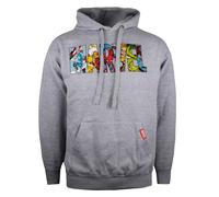 Marvel - Sweat à capuche motifs logo et personnages - Homme (TV722)