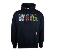 Marvel - Sweat à capuche motifs logo et personnages - Homme (TV722)