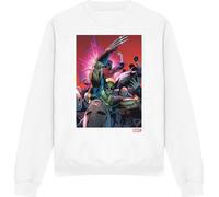 Marvel - Sweat-shirt "X-Men" pour homme/femme unie TV3360 (XXL) (Blanc)