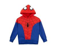 Marvel Sweat | Sweat à Capuche Spiderman Garçons | Sweat à Capuche Enfant Rouge 5-6 Ans