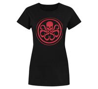 Marvel - T-shirt à logo HYDRA - Femme (NS4241)