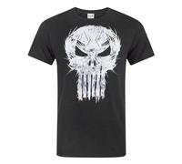 Marvel - T-shirt à logo The Punisher - Homme (NS4138)