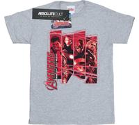 Marvel - T-shirt "Avengers" pour homme BI12167 (XL) (Gris)