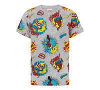 Marvel t-Shirt garçons Enfants Super-héros comiques Top Capitaine amérique araig