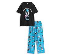 Marvel T-Shirt Graphique Venom pour Hommes en Noir | Approchez-Vous avec Prudence Venom T-Shirt à Manches Courtes | Coupe décontractée à col Rond Classique | Vêtements de Nuit de Personnage de Bande