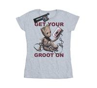 Marvel - T-shirt GUARDIANS OF THE GALAXY GET YOUR GROOT ON - Femme (BI22555)
