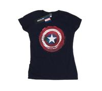 Marvel - T-shirt motif Captain America motif/style Bouclier éclaboussé (BI34477)