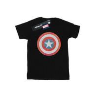 Marvel - T-shirt motif Captain America motif/style Bouclier - Homme (BI43087)