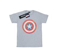 Marvel - T-shirt motif Captain America motif/style Bouclier - Homme (BI43087)