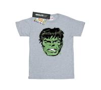 Marvel - T-shirt motif Hulk motif/style visage - Homme (BI37387)