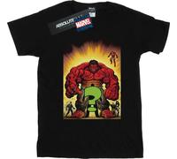 Marvel - T-shirt pour fille "Who Is The" BI31338 (140-146) (Noir)