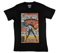 Marvel T Shirt Spiderman Secret Wars Nouveau Officiel Homme Noir Size XL