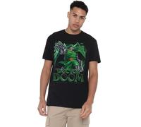 Marvel T-Shirt Unisexe Marvel Doctor Doom Ruler of Latveria - Noir, Noir, XXL