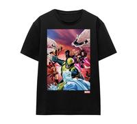 Marvel - T-shirt X-MEN TEAM DEFEND - Adulte (TV17172)