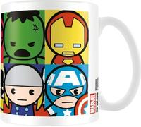 Marvel - Tasse à café "Kawaii", personnages PM1877 (taille unique) (Coloré)
