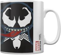 Marvel - Tasse à café "Villains", Kawaii PM2034 (Taille unique) (Blanc/Rouge/Noir)