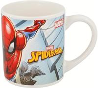 Marvel Tasse à thé en céramique Spiderman 24 cl mesure 8,5 x 7,5 cm idée cadeau